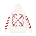 OW hoodieVR Power Anchor Pattern Arrow Print Hood