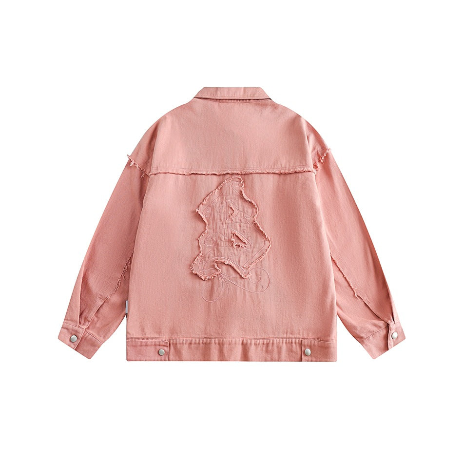 Unisex Jacket Vintage Casual Jacket Spring and Autumn Coat