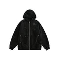 Unisex Jacket Vintage Jacket Loose Black Warrior Coat