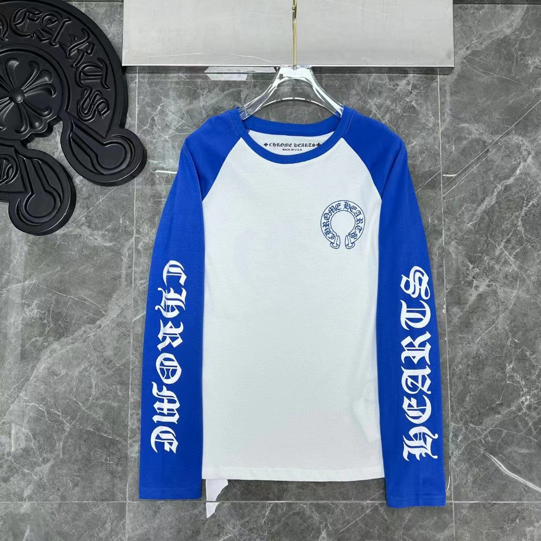CHH  Heart Long Sleeve Shirt Unisex Fashion Loose Long Sleeve Shirt