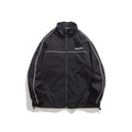 Unisex Jacket Autumn Vintage Coat Loose Casual Stand-up Collar Jacket