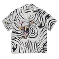 GUILTYPARTIES TIGER Shirts 22ss TIM LEHI Tiger Head, Yunhu, Tiger Pattern Short Sleeve Shirt Men