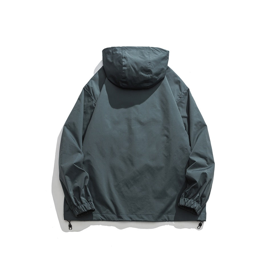 Unisex Jacket Autumn Coat Born Hooded Hooded Jacket Shell Jacket