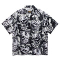 GUILTYPARTIES TIGER Shirts 56 TATTOO STUDIO Skull Ghost Hawaiian Short Sleeve Shirt