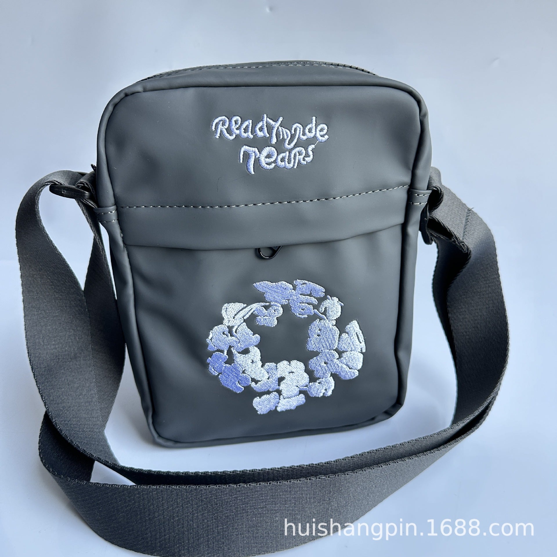 DENIM TEARS Bags Spring Embroidery Shoulder Oblique Span Bag Shoulder Bag