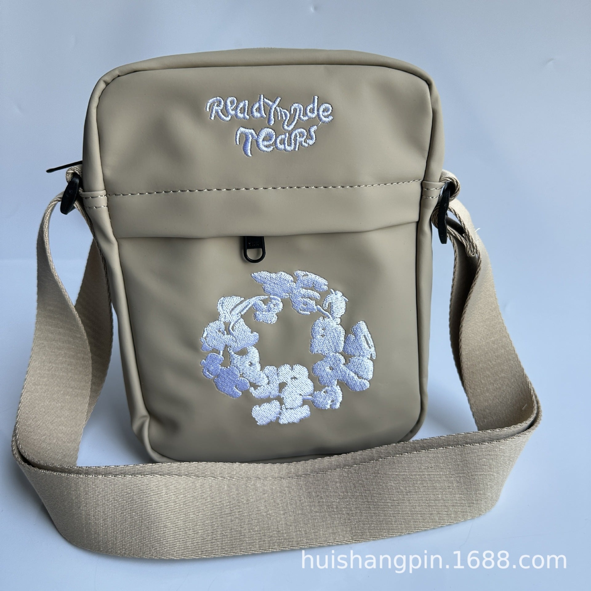 DENIM TEARS Bags Spring Embroidery Shoulder Oblique Span Bag Shoulder Bag
