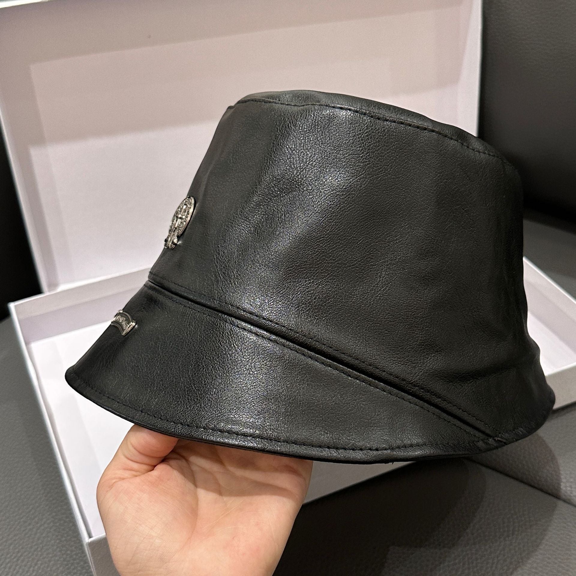 Chh Chrome Heart Hat Cross Old PU Cortex