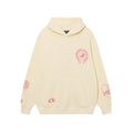 Amirii Heart Hoodie Croix Cross Hooded Sweater Loose