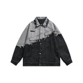 Unisex Jacket Denim Jacket Loose Lapels Denim Coat