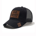 Trendy flat brimmed snapback hats mesh breathable spring summer