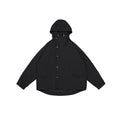 Unisex Jacket Hooded Sports Jacket Loose Outdoor Shell Jacket Mechanical Style Coat