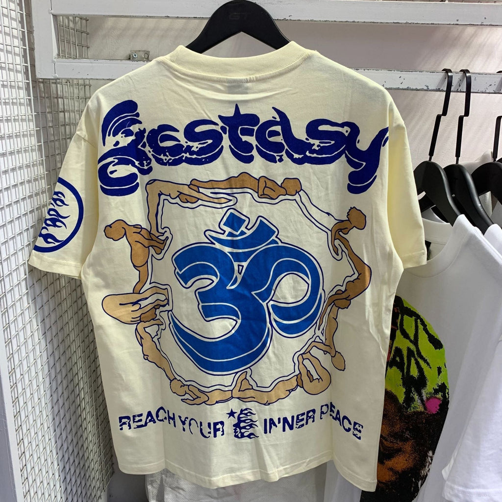 HS T Shirt Yoga Girl Print Casual Loose