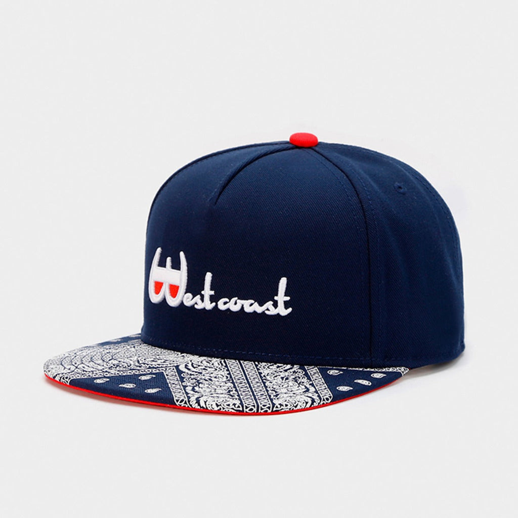 Trendy flat brimmed snapback hats westcoastembroider