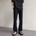 Men Jeans White Jeans Men's Summer Straight-Leg Trousers