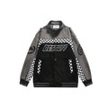 Unisex Jacket Vintage Loose Lapel Motorcycle Jacket
