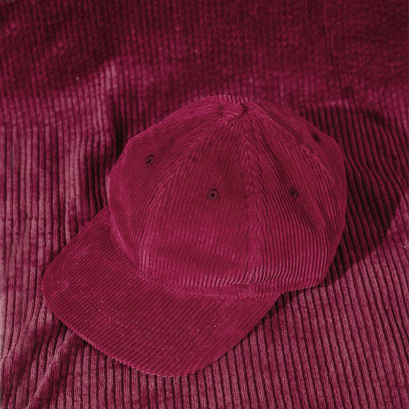 Trendy flat brimmed snapback hats corduroy retro