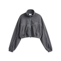 Unisex Jacket Cardigan Jacket Men's and Women's Sports Jacket Short Top