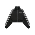 Unisex Jacket Vintage Top Sports Coat Stand Collar Jacket