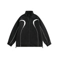 Unisex Jacket Retro Hooded Coat Top Leisure Loose Jacket