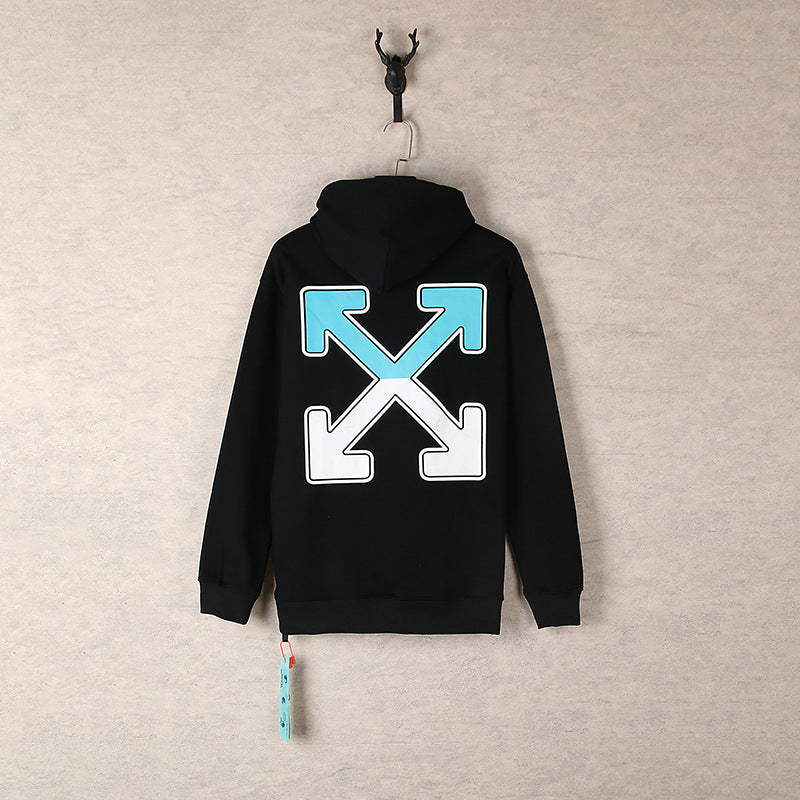 OW  hoodie gradual change arrow hoodie