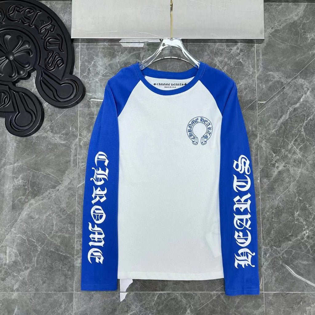 CHH  Heart Long Sleeve Shirt Unisex Fashion Loose Long Sleeve Shirt