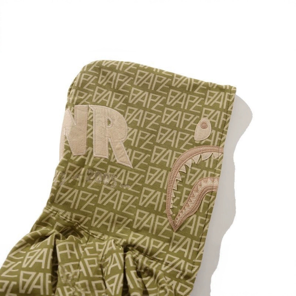 Bathing ape hoode bape desert color street loose