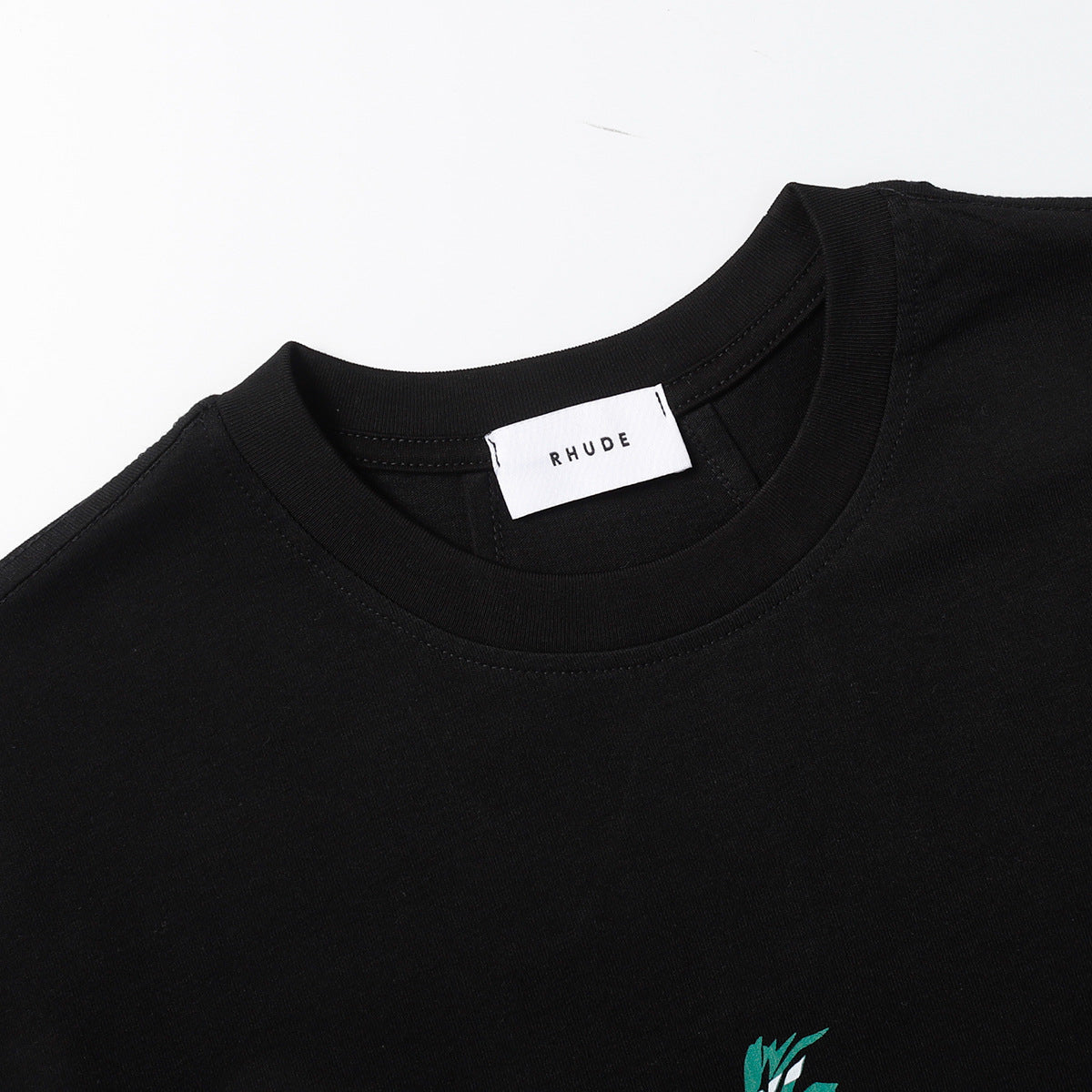 Rhude T Shirt Sailing Coconut Tree Print Short Sleeve T-Shirt