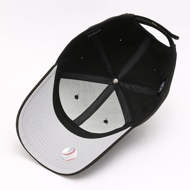 Dodgers and Yankees Baseball Cap 47brand Baseball Hat Men's Peaked Cap Black