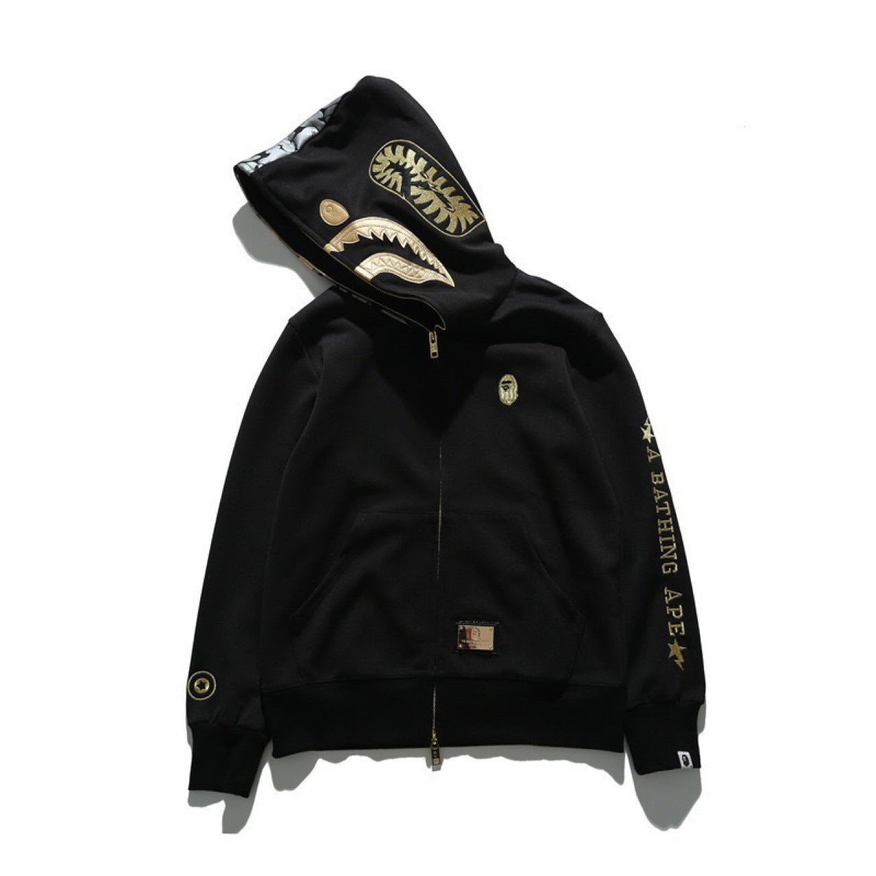 Bathing ape hoode bape autumnwinter3dprinting