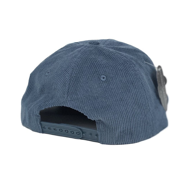 Trendy flat brimmed snapback hats corduroy autumn winter breathable heattech