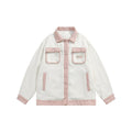 Unisex Jacket Stitching Loose Unisex Style Top