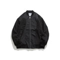 Unisex Jacket Autumn Flight Suit Baseball Uniform Retro Stand Collar Loose