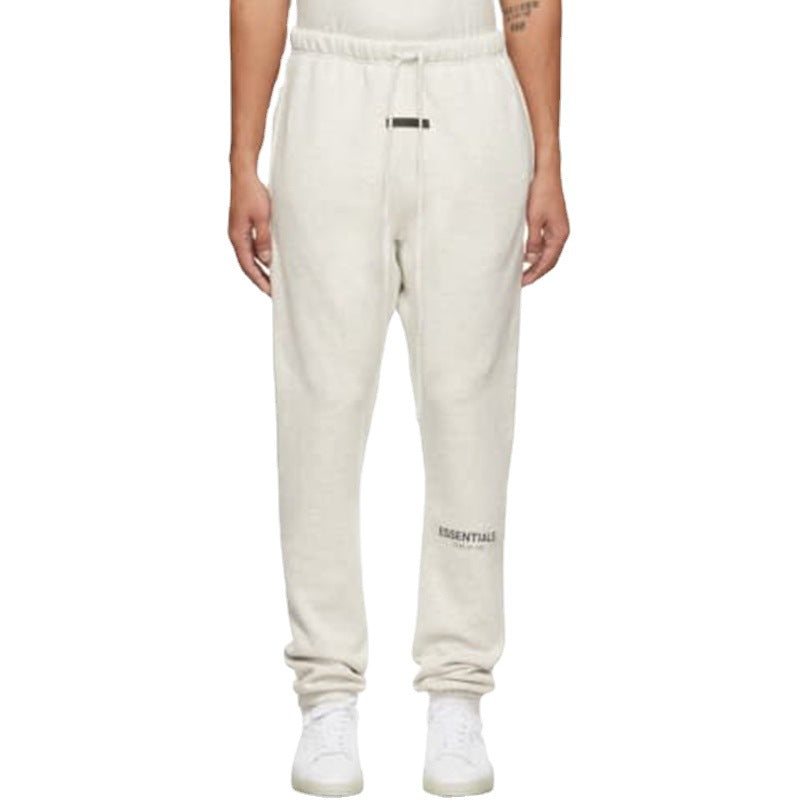 Fog Essentials Sweatpants Unisex Reflective Logo Fleece Sweatpants