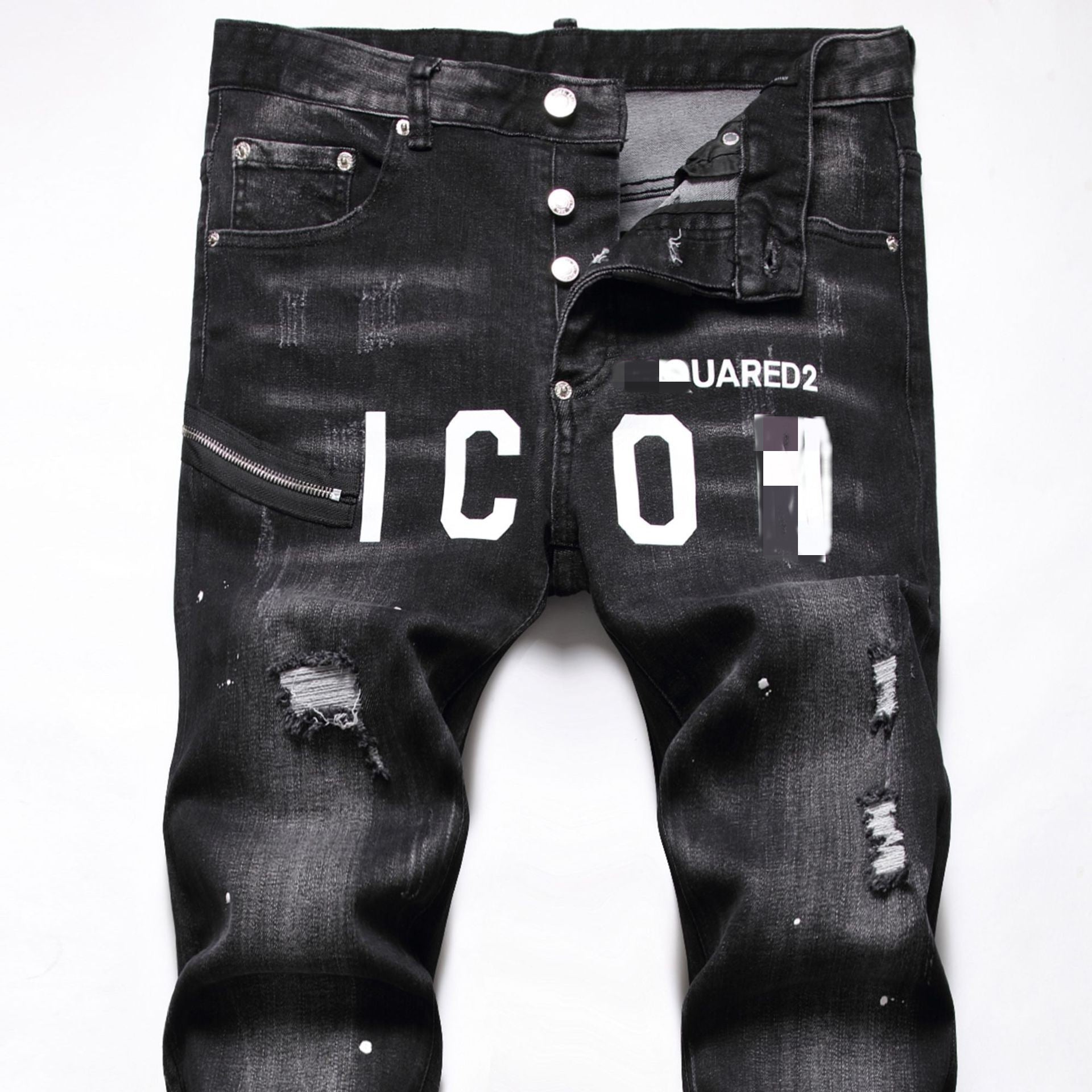 DSQ2 Jeans Ripped Stretch Jeans