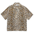 GUILTYPARTIES TIGER Shirts 24AW Leopard print, Hawaiian casual short-sleeved shirt men