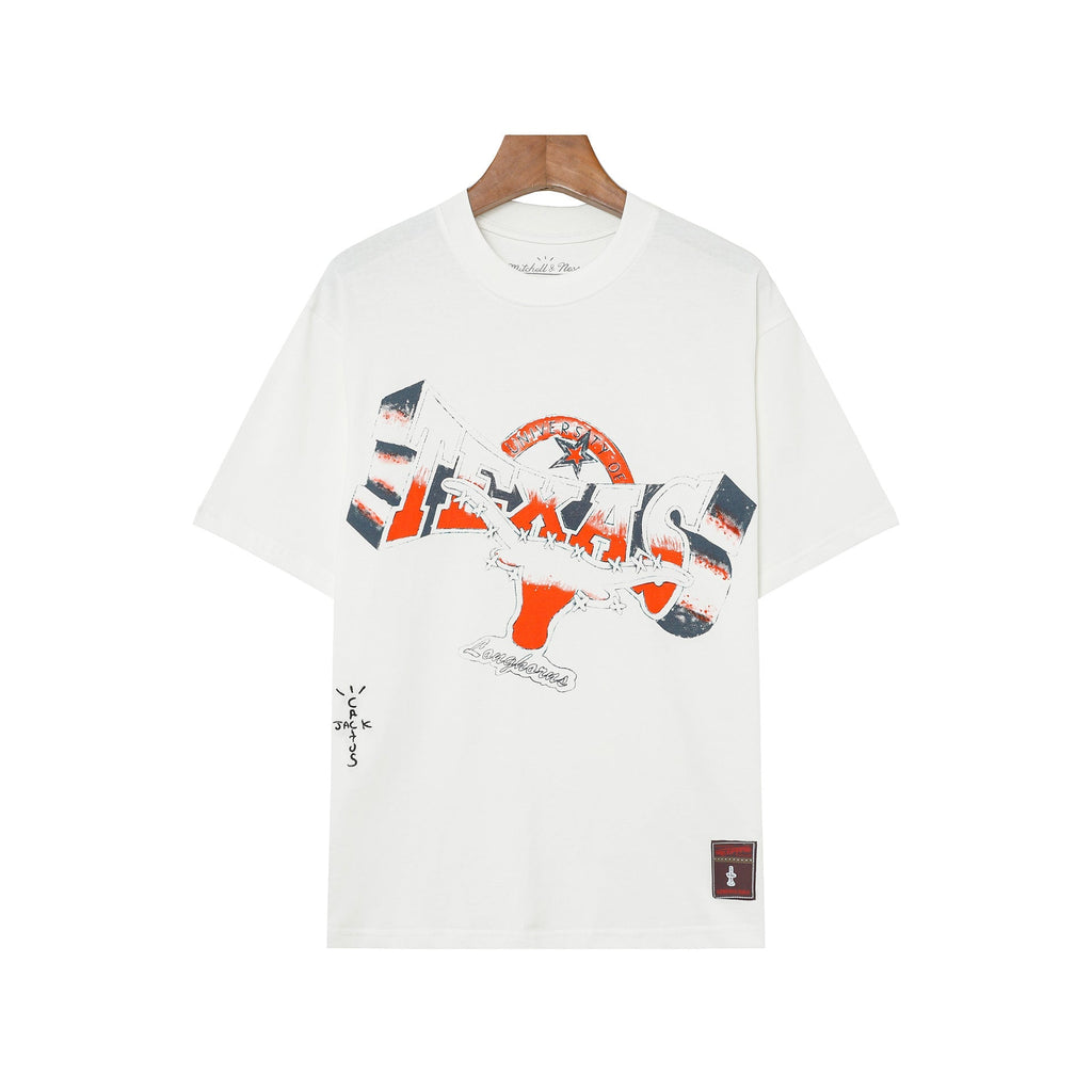 Travis Scott T-Shirt TRAVIS SCOTT CACTUS Embroidery Crew Neck Short Sleeve T