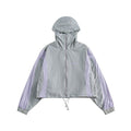 Unisex Jacket Hooded Jacket Summer Sun Protection Top Women's Short Sports Jacket