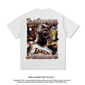 Nba T Shirt James Printed Short-Sleeved T-shirt Men's and Women's Heavy Fashion Brand round Neck Washed