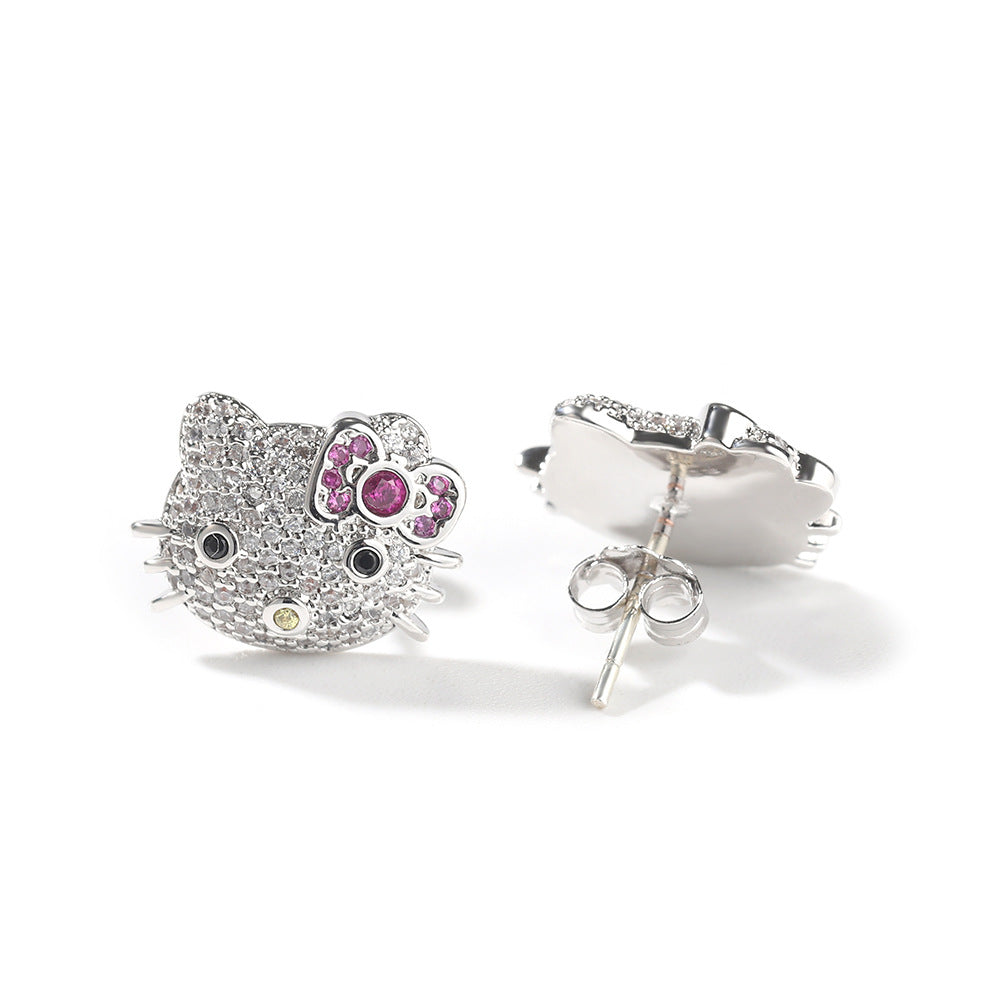 Earrings HelloKitty Earrings St. Valentine's Spectrum