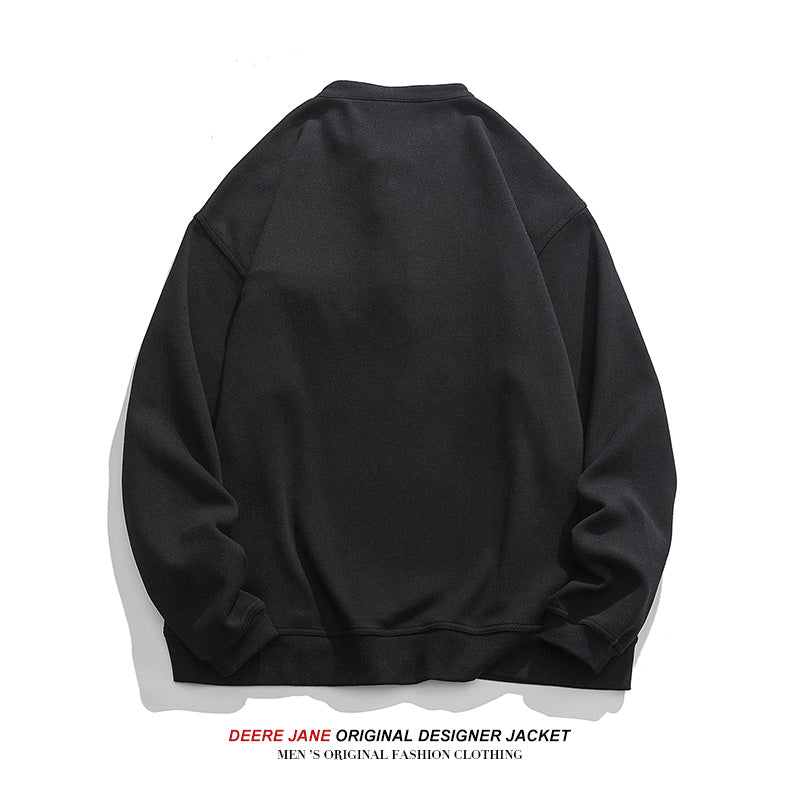 Men Pullover Hoodie Spring Sweater Men's Loose All-Match Casual