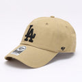 Dodgers and Yankees Baseball Cap 47brand Baseball Cap Female Khaki Casual Embroidered Peaked Cap Cap Male