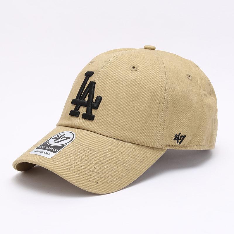 Dodgers and Yankees Baseball Cap 47brand Baseball Cap Female Khaki Casual Embroidered Peaked Cap Cap Male