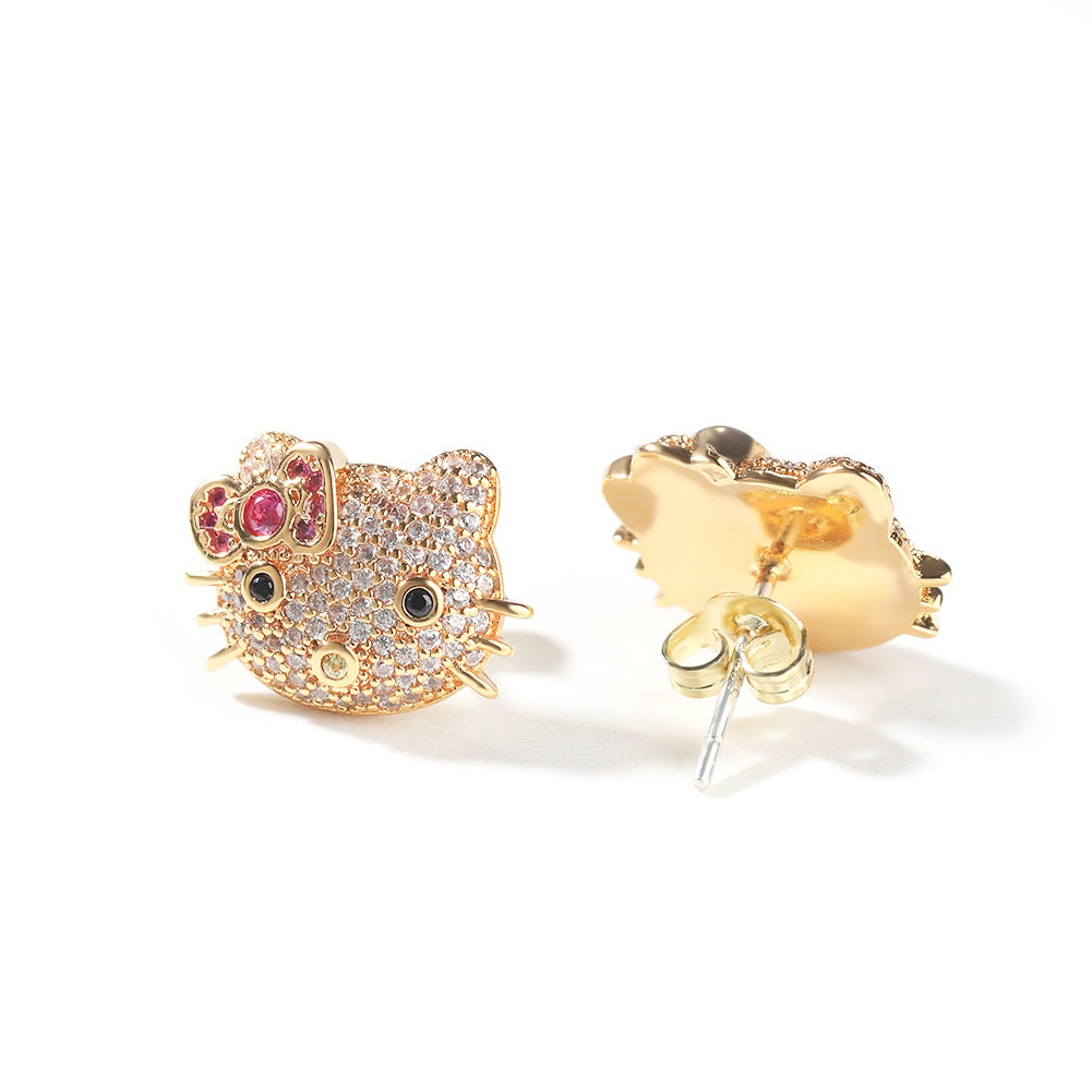 Earrings HelloKitty Earrings St. Valentine's Spectrum