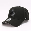 Dodgers and Yankees Baseball Cap 47brand Baseball Hat Men's Hard Top Big Logo NY Embroidered Wine Red
