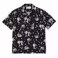 GUILTYPARTIES TIGER Shirts 18SS Heaven Tokyo, covered in pineapple skull Hawaiian short-sleeved shirt