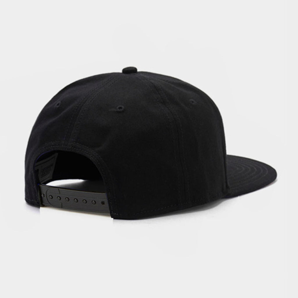 Trendy flat brimmed snapback hats hip hop character avatar