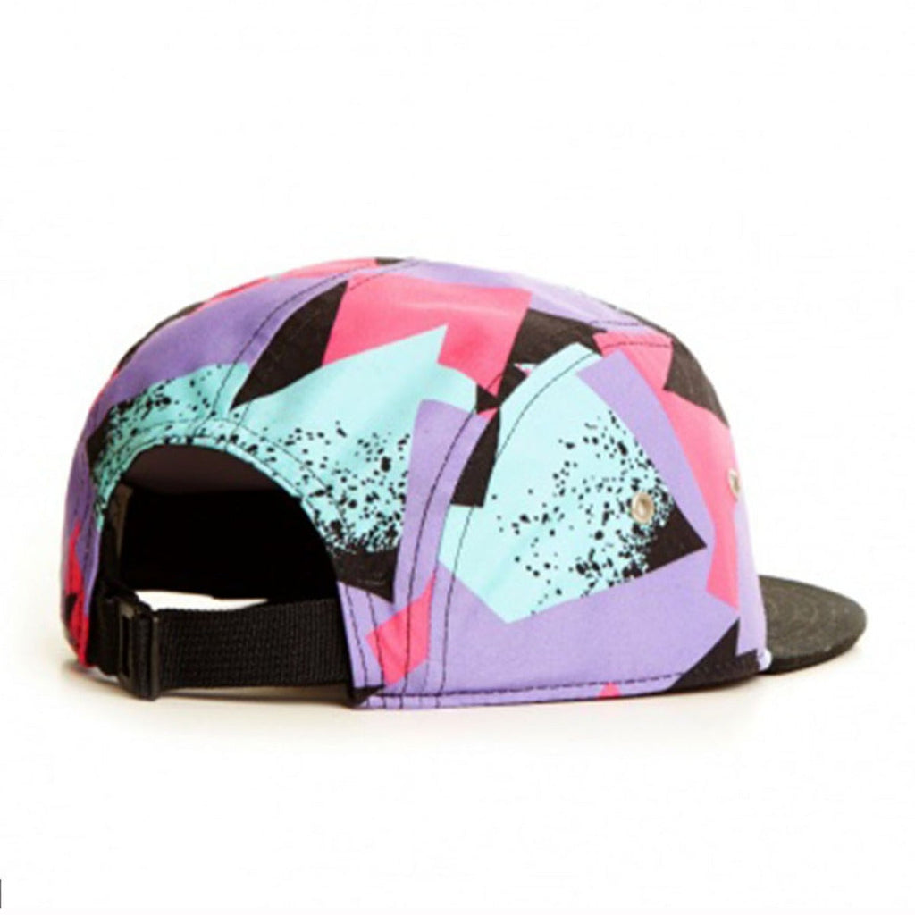 Trendy flat brimmed snapback hats colorful adjustable sun hat