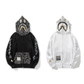 Bathing ape hoode bape empty mountain base shark bgm 3d digital