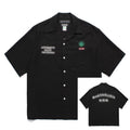 GUILTYPARTIES TIGER Shirts High Times25ss Joint Solid Color Embroidered Hawaiian Short Sleeve Shirt