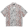 GUILTYPARTIES TIGER Shirts Leopard Rayon Hawaiian Short Sleeve Shirt Beach Vacation Shirt